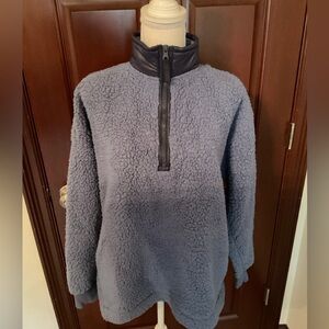 Aerie Sherpa Pullover Jacket. Sz Small